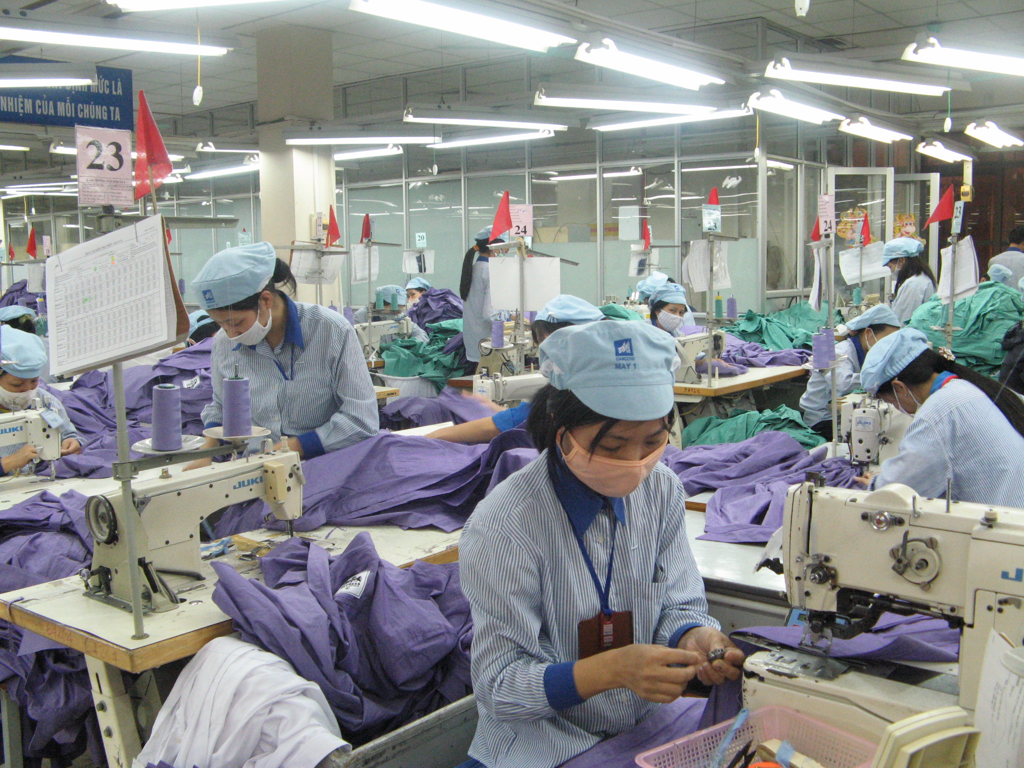 Hàng dệt may Việt Nam xuất khẩu vào nhiều thị trường 'khổng lồ'