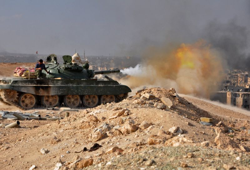 Chiến trường Syria vẫn nóng bỏng bởi cuộc chiến giữa các phe nhóm đối lập nhau