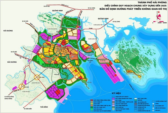 Quy hoạch đô thị Thành phố Hải Phòng tới năm 2025