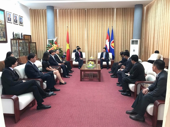 Đại sứ Campuchia bày tỏ cảm ơn về sự giúp đỡ của Việt Nam