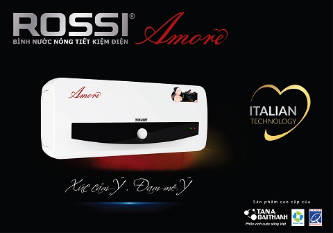 Tháng 11/2017 đánh dấu tròn 1 năm bình nước nóng Rossi Amore ra mắt trên thị trường với doanh số bán hàng vượt mốc 200.000 sản phẩm.