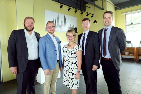 Đại diện các doanh nghiệp Phần Lan tham dự Vietwater  lần 9.