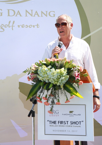  Ông Mark Reeves, Giám đốc khối Kinh doanh Golf  Tập đoàn BRG