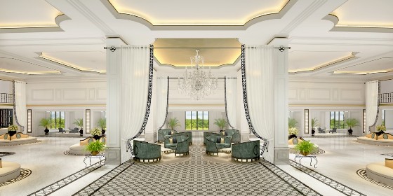 Khu vực sảnh FLC Grand Hotel Hạ Long