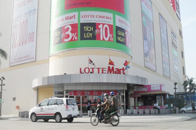 Lotte Mart của Hàn Quốc đang mở rộng phát triển tại Việt Nam