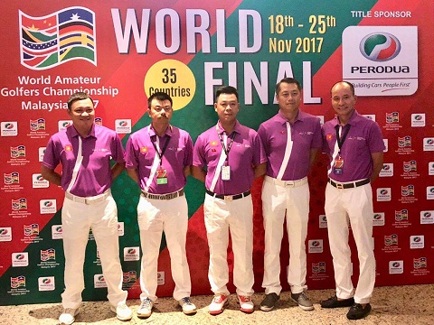 5 golf thủ tham gia bảng thi đấu chính thức của tuyển Việt Nam