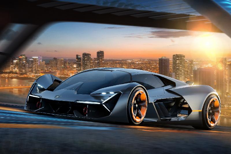 Lamborghini Terzo Millennio mang trên mình thiết kế hầm hố đậm chất 
