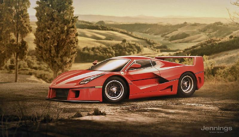 Ferrari LaFerrari phiên bản hoài cổ là sự kết hợp hoàn hảo của các 