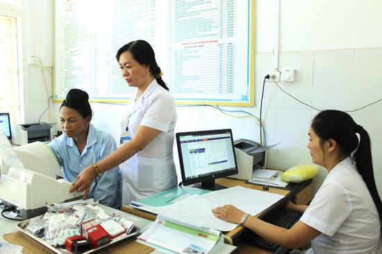 Phần mềm VNPT-HIS đang được sử dụng tại Bệnh viện Phục hồi chức năng tỉnh Sơn La.