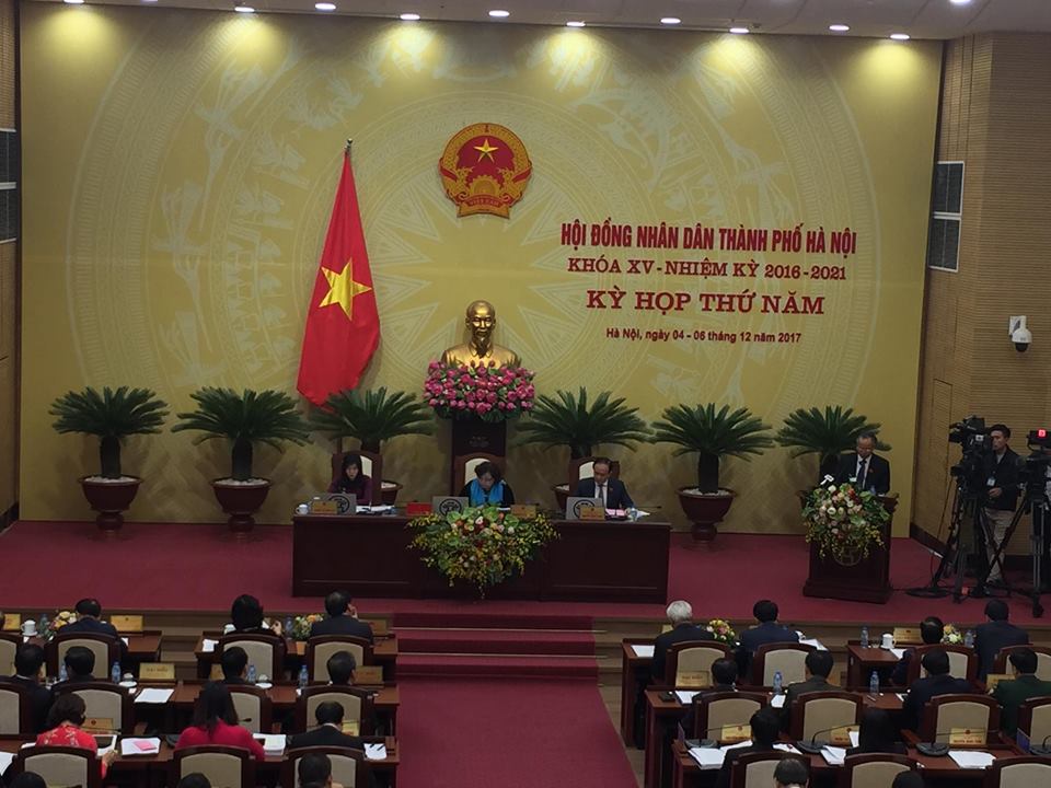 Chánh án TNND thành phố Hà Nội báo cáo