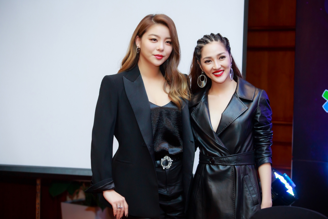 Bảo Anh thân thiết với nữ ca sĩ Hàn Quốc Ailee