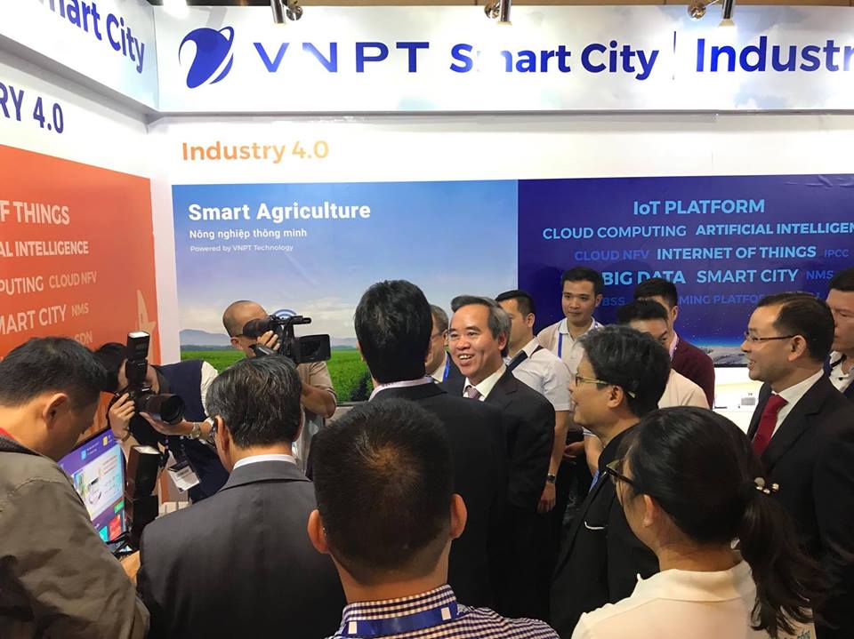 Sản phẩm, giải pháp VNPT gây ấn tượng mạnh tại Smart Industry World 2017
