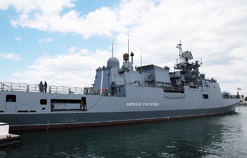 Tàu khu trục vô đối của Nga &quot;tung hoành&quot; ở Địa Trung Hải