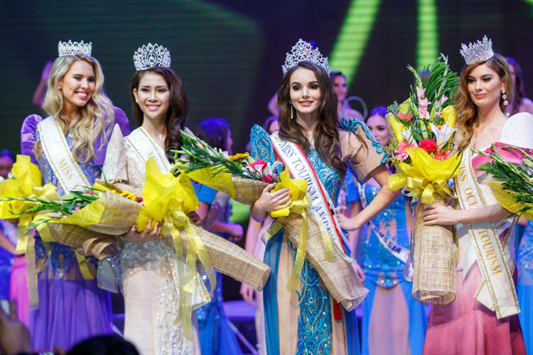 Liên Phương đăng quang Á hậu 1 Hoa hậu Đại sứ Du lịch Thế giới 2017