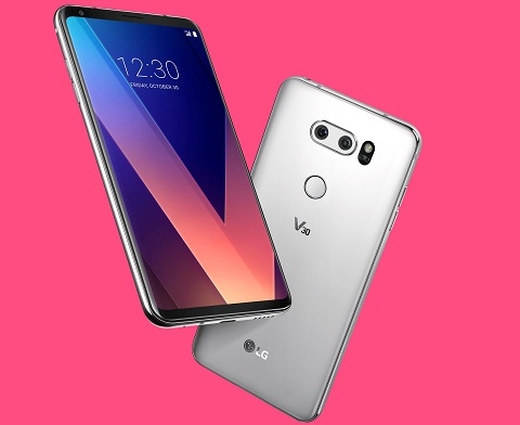 LG V30 (giá 899 euro - khoảng 24 triệu đồng). Là điện thoại thông minh cực mảnh, sang trọng với màn hình OLED độ phân giải cao 6 inch (2880 x 1440 pixel), vỏ chống thấm, chống bụi, chống sốc và chịu được cái lạnh -30 độ.