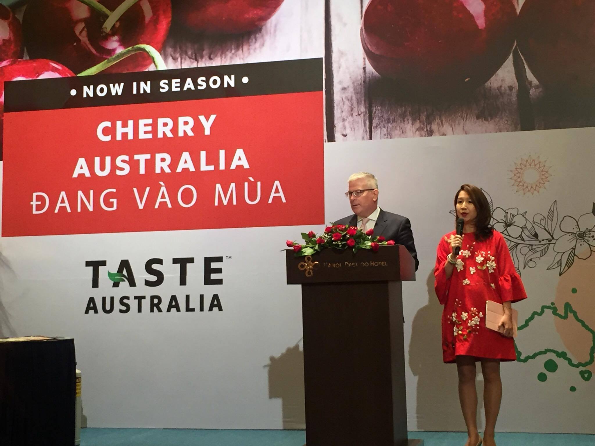 Đại sứ Australia tại Việt Nam phát biểu tại buổi giới thiệu
