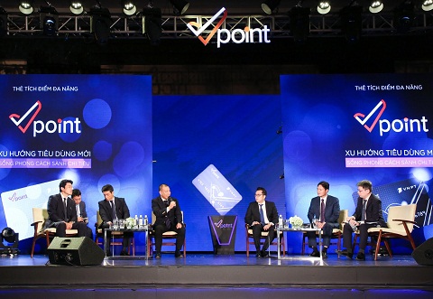 Đại diện các doanh nghiệp lớn tham gia toạ đàm trao đổi về Vpoint.