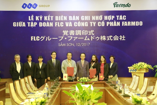 Ký kết hợp tác giữa Farmdo và FLC.