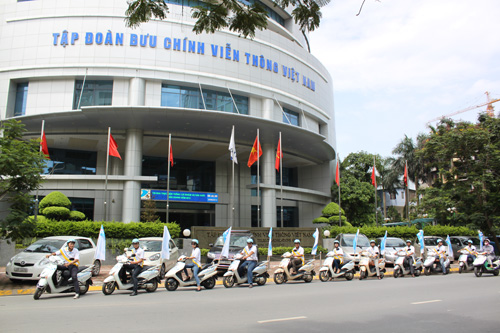 Trụ sở Tập đoàn VNPT tại 57 Huỳnh Thúc Kháng, Hà Nội