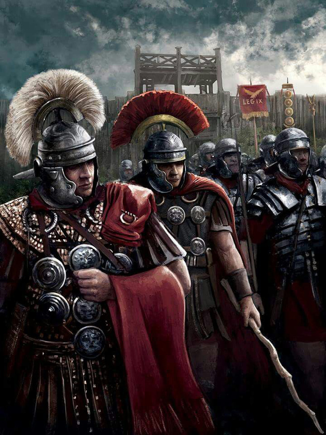 Legio IX Hispana trở thành một trong những đội quân đáng sợ nhất trong lịch sử quân đội La Mã. Ảnh minh họa.