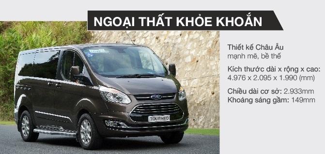 Infographic - Những điểm đắt giá trên Ford Tourneo