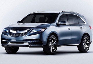 Lộ diện xe thế hệ mới Honda Acura MDX 2014