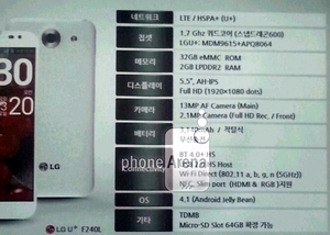 “Quái vật” mới của LG đón đầu đối thủ Galaxy S IV