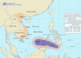 Bão sắp tiến vào Biển Đông