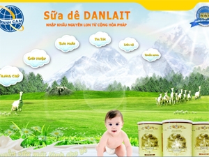 Cư dân mạng xôn xao về sữa Danlait giả ở Việt Nam