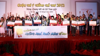 Khởi động Cuộc thi Ý tưởng Trẻ thơ 2013