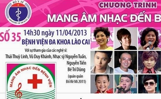 Tháng Tư đặc biệt cùng mang âm nhạc đến bệnh viện