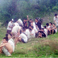 22 con nghiện bỏ trốn khỏi trại