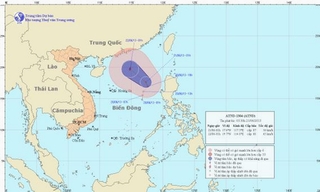 Bão có thể xuất hiện trong đêm nay