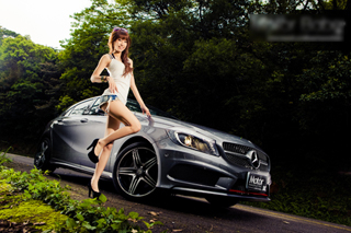  Rạng rỡ người đẹp Mercedes A-Class