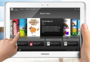 Rò rỉ máy tính bảng màn hình siêu nét của Samsung