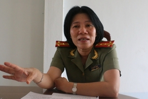 Nữ tướng đầu tiên của ngành công an