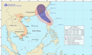 Bão Cimaron sầm sập tiến vào Biển Đông