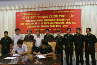 Liên ngành phối hợp đưa thông tin về cơ sở miền núi, vùng sâu, vùng xa, biên giới, hải đảo
