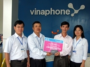 Song hành cùng Cặp đôi hoàn hảo trúng 250 triệu đồng