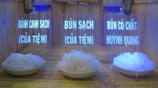 Tiếp tục truy nguồn gốc tinopal trong bún