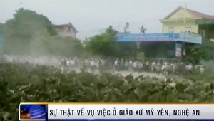 Sự thật về vụ giáo dân gây rối ở Nghệ An
