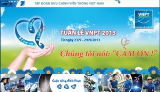 Khai mạc VNPT Week 2013 - “Chúng tôi nói cảm ơn!”