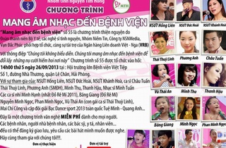 Mang âm nhạc đổi lấy nụ cười tại TP Hoa phượng đỏ