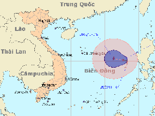 Biển Đông lại sắp có cơn bão mới