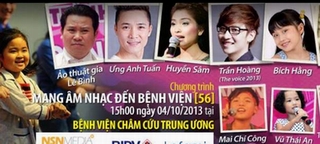 Ngày giải phóng Thủ đô (10/10/1954-10/10/2013): Mang nụ cười cho các bệnh nhi tại Viện Châm Cứu