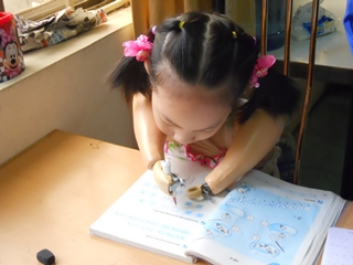 Nước mắt đến trường của Linh Chi