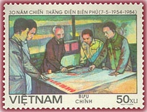 Đại tướng và chiến dịch Điện Biên Phủ tái hiện trên Tem