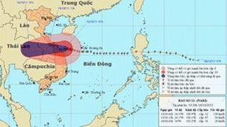 Bão số 11 tấn công các tỉnh Đà Nẵng - Quảng Nam