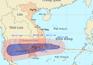 Cơn bão mới đã giật cấp 16, sẽ còn mạnh thêm