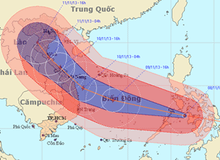 Dự báo sức hủy diệt kinh hoàng của bão HaiYan